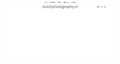 Desktop Screenshot of dutchphotography.nl